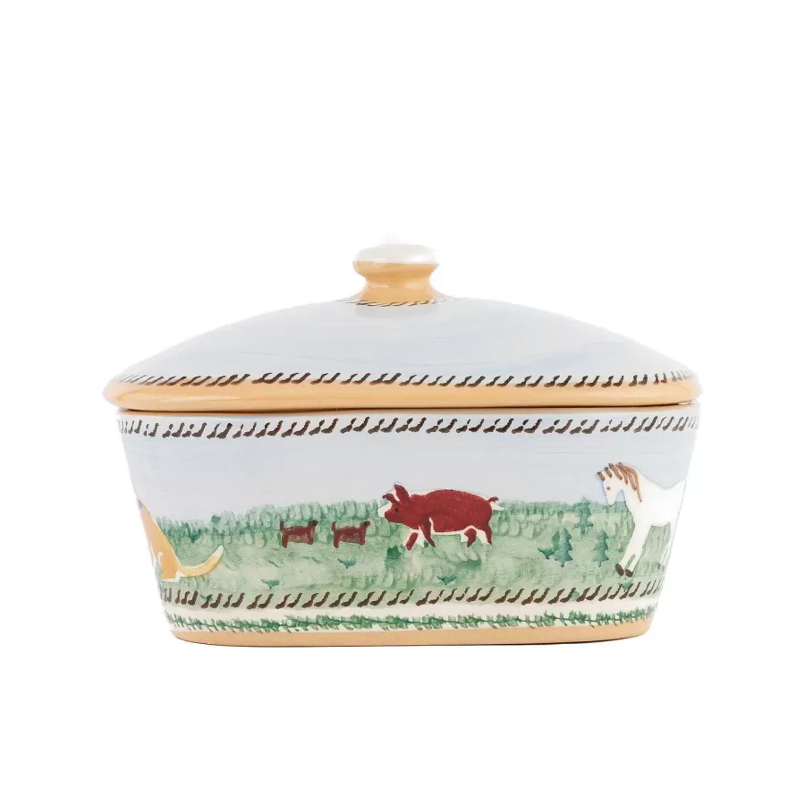 Tea Fanatic'S Gifts<Nicholas Mosse Covered Butterdish Assorted Animals