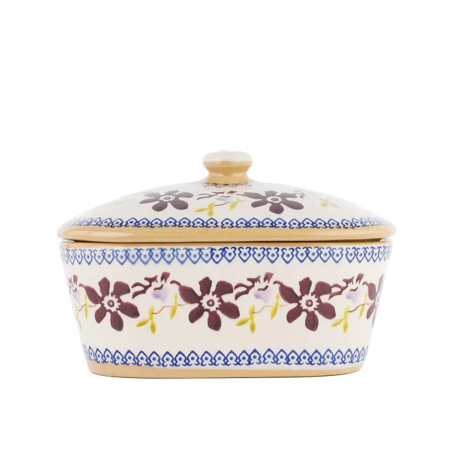 Serving Accessories<Nicholas Mosse Covered Butterdish Clematis
