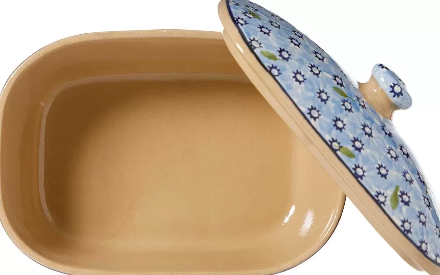 Serving Accessories<Nicholas Mosse Covered Butterdish Lawn Light Blue