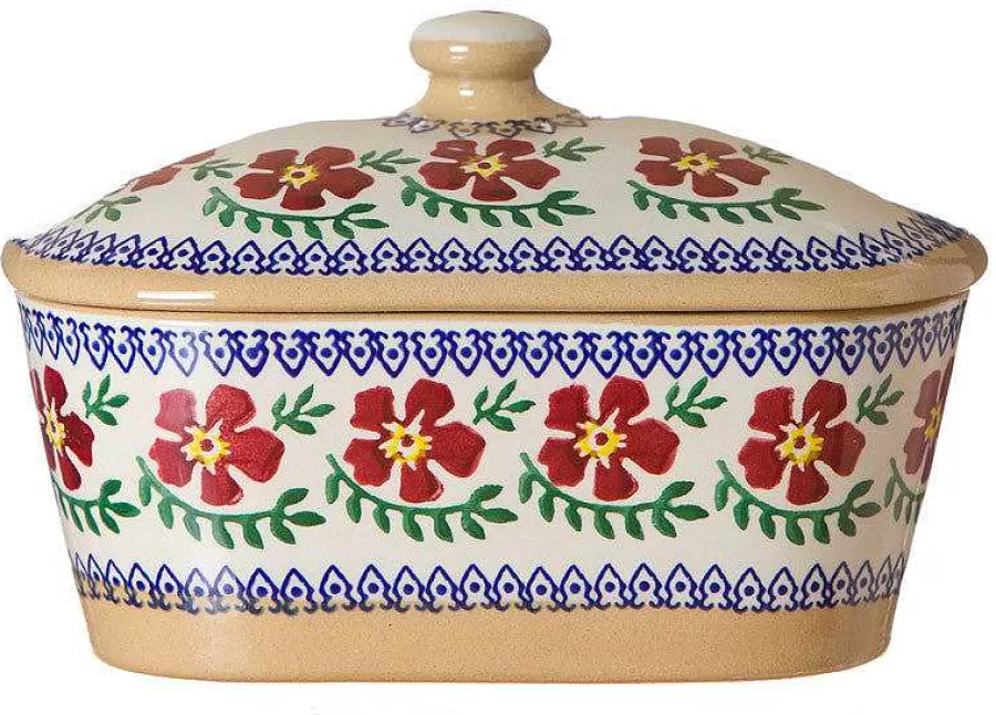 Tea Fanatic'S Gifts<Nicholas Mosse Covered Butterdish Old Rose