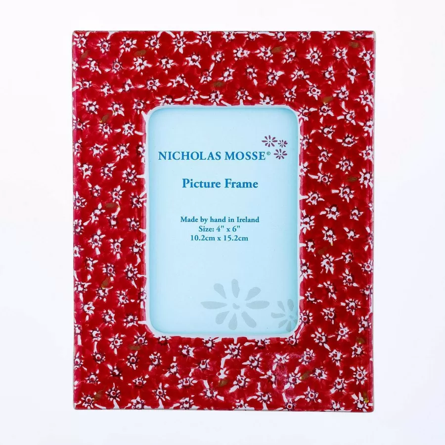 House Warming Gifts<Nicholas Mosse Frame Lawn Red