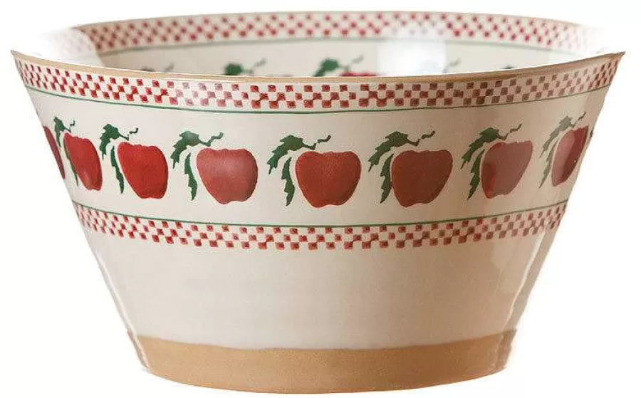 House Warming Gifts<Nicholas Mosse Large Angled Bowl Apple