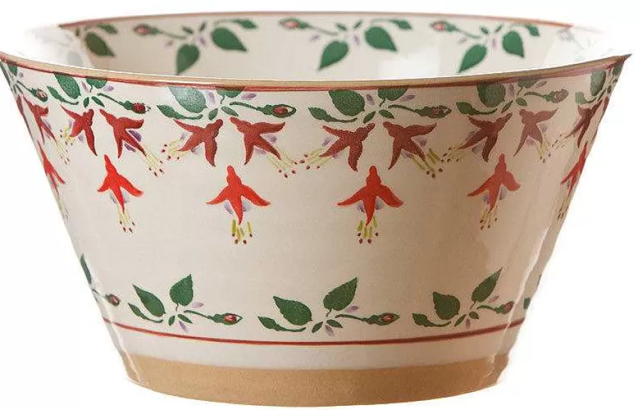 House Warming Gifts<Nicholas Mosse Large Angled Bowl Fuchsia