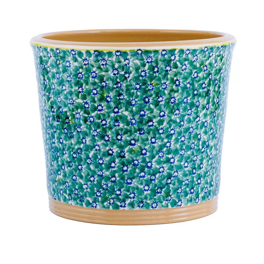 House Warming Gifts<Nicholas Mosse Large Cache Pot Indoor Lawn Green