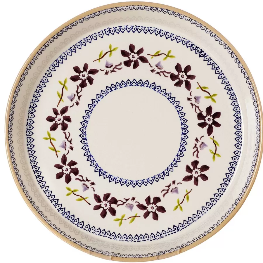 Oven Friendly Dishes<Nicholas Mosse Large Quiche Dish Clematis
