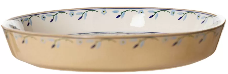 Oven Friendly Dishes<Nicholas Mosse Large Quiche Dish Forget Me Not