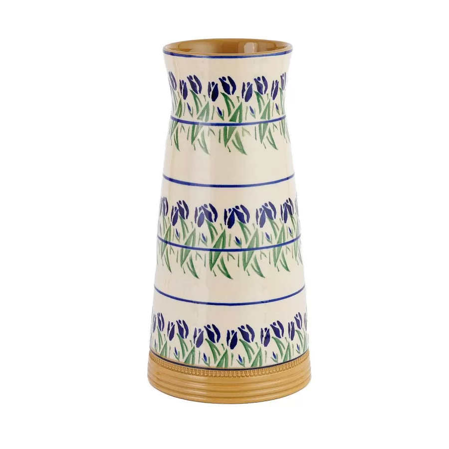 House Warming Gifts<Nicholas Mosse Large Tapered Vase Blue Blooms