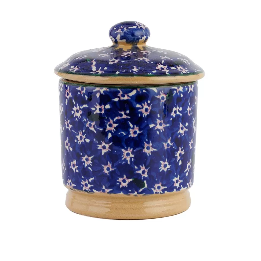 Easter<Nicholas Mosse Lidded Sugar Bowl Lawn Dark Blue