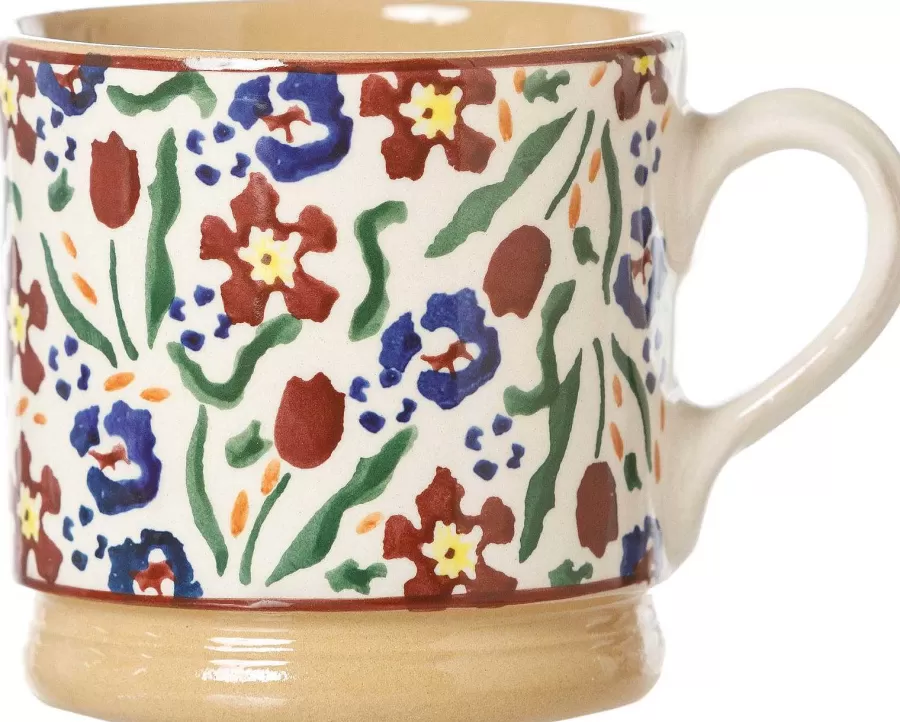Mother'S Day<Nicholas Mosse Medium Heart Plate And Small Mug Wild Flower Meadow