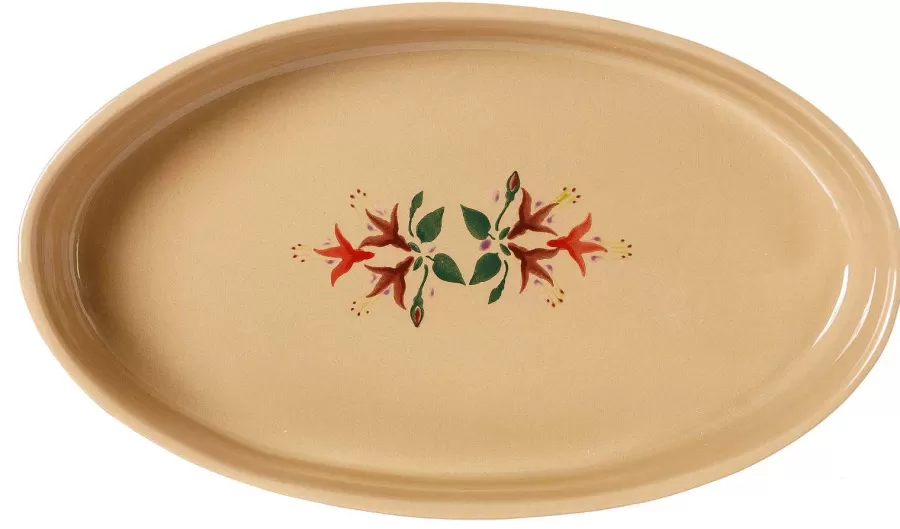 Food Lover'S Gifts<Nicholas Mosse Medium Oval Oven Dish Fuchsia