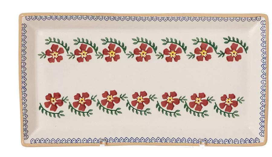 Mother'S Day<Nicholas Mosse Nest Of 3 Rectangle Dishes Old Rose