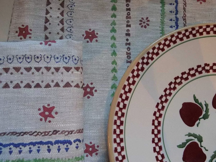 House Warming Gifts<Nicholas Mosse Placemat Stripe Linen