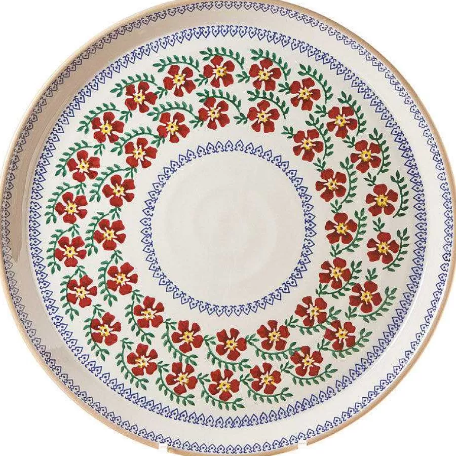 Serving<Nicholas Mosse Presentation Platter Old Rose
