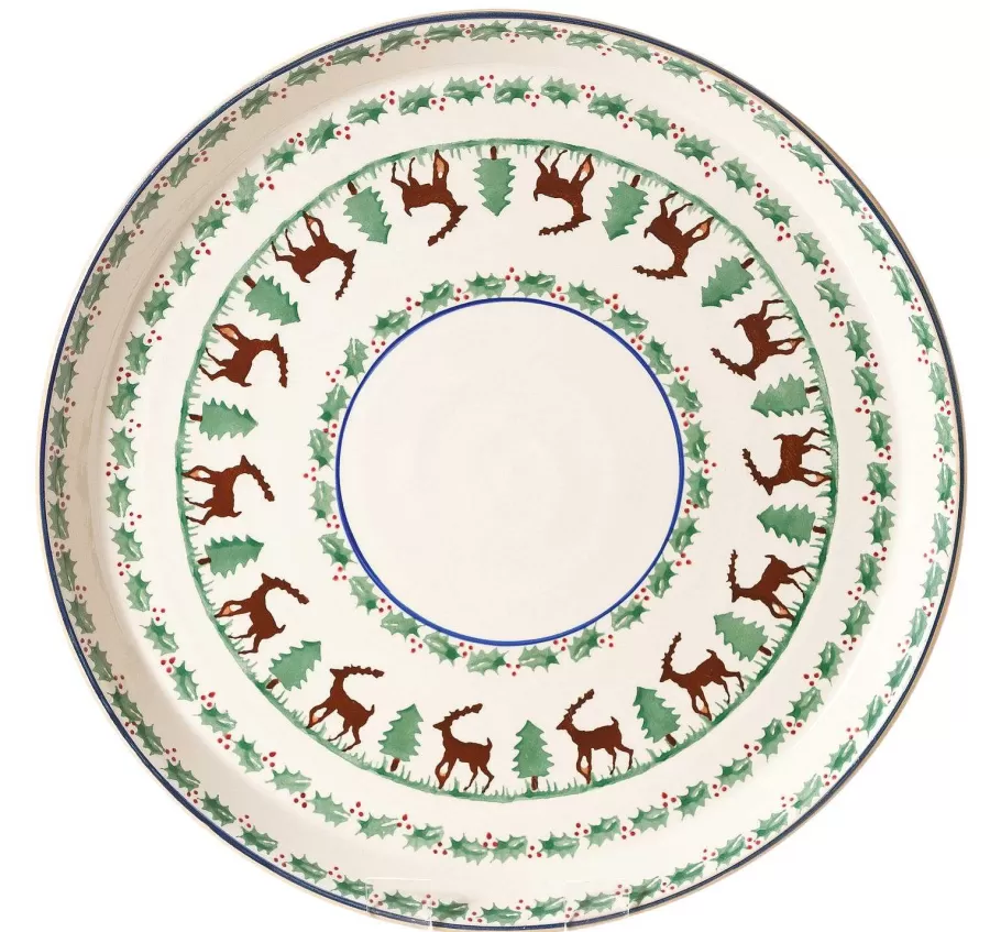 Serving<Nicholas Mosse Presentation Platter Reindeer