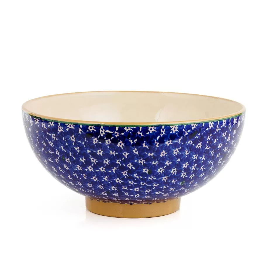Hostess Gifts<Nicholas Mosse Salad Bowl Dark Blue Lawn