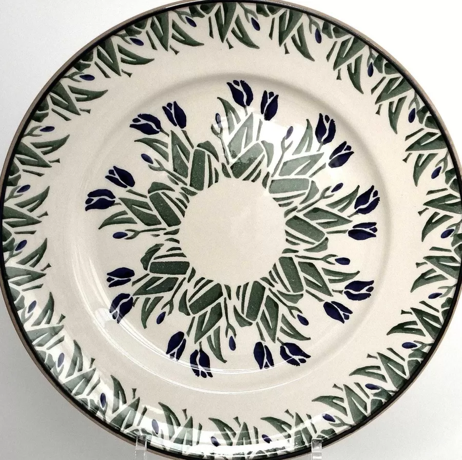 Plates<Nicholas Mosse Serving Plate Blue Blooms