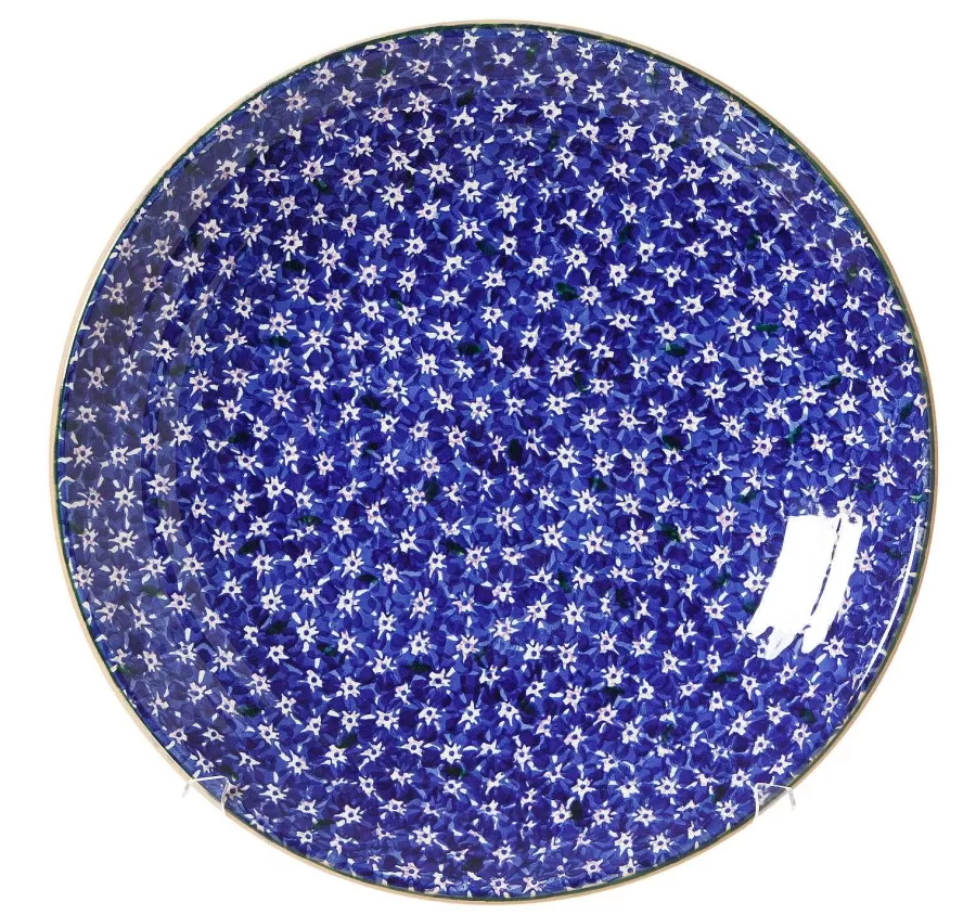 House Warming Gifts<Nicholas Mosse Shallow Dish Lawn Dark Blue