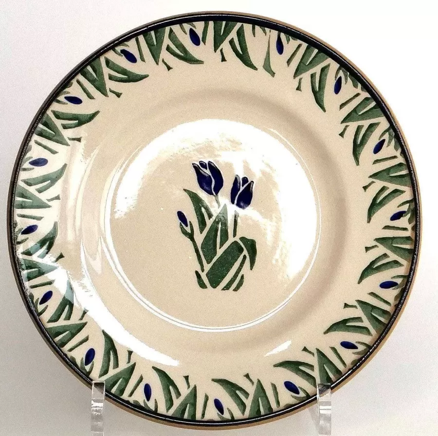 Plates<Nicholas Mosse Side Plate Blue Blooms