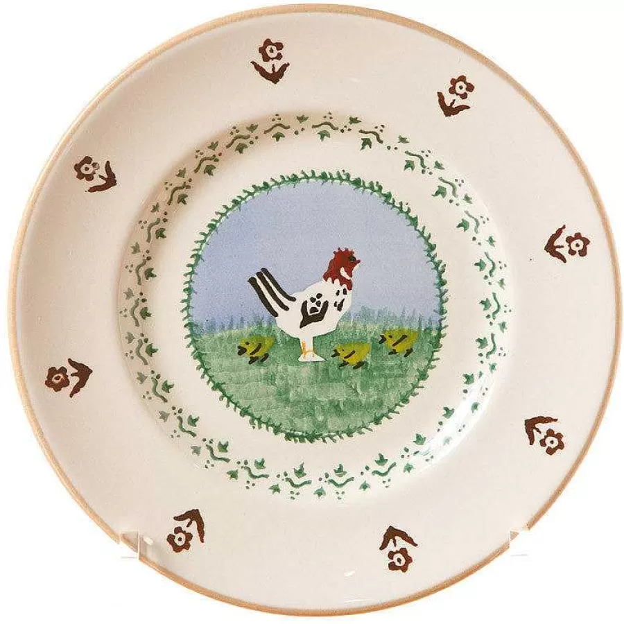 Plates<Nicholas Mosse Side Plate Hen
