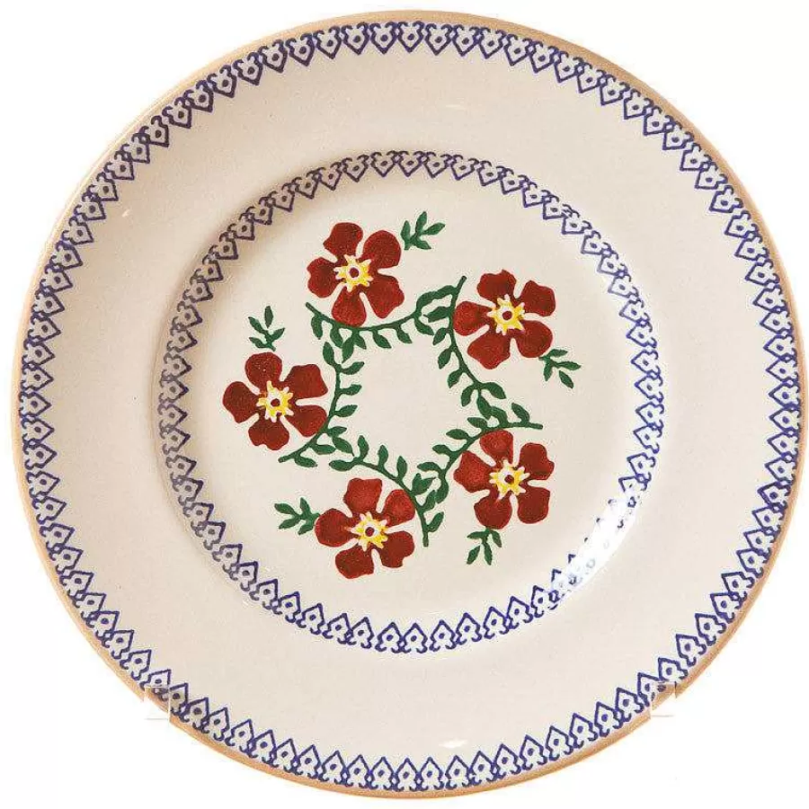 Plates<Nicholas Mosse Side Plate Old Rose