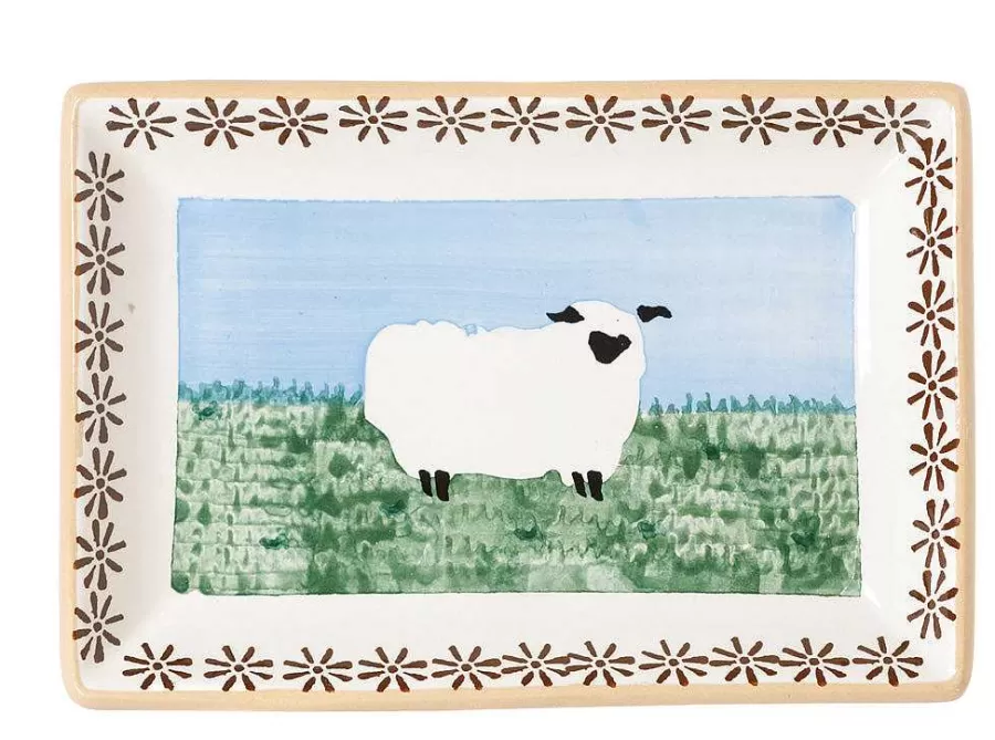 Easter<Nicholas Mosse Small Rectangle Plate Landscape