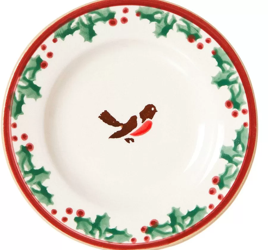 Plates<Nicholas Mosse Tiny Plate Winter Robin