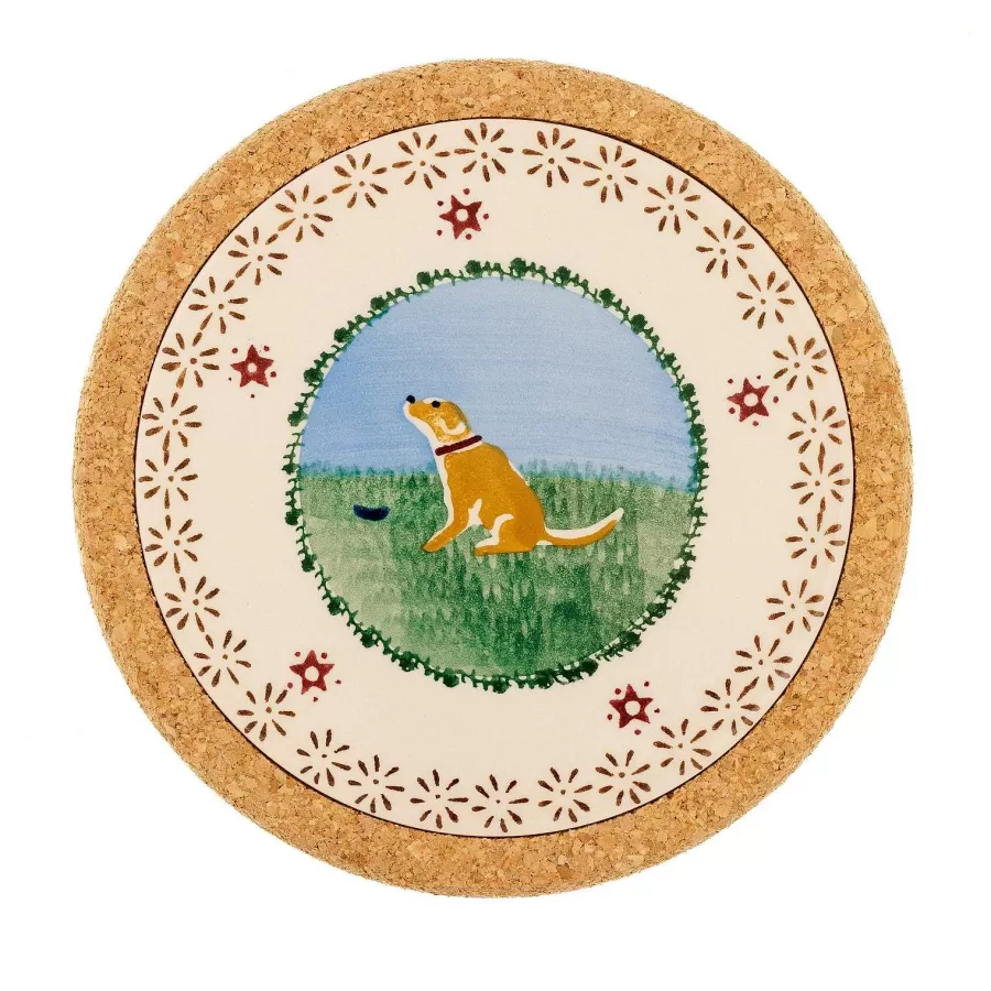 House Warming Gifts<Nicholas Mosse Trivet Round Dog