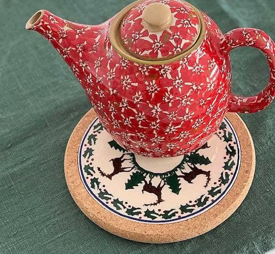 House Warming Gifts<Nicholas Mosse Trivet Round Reindeer