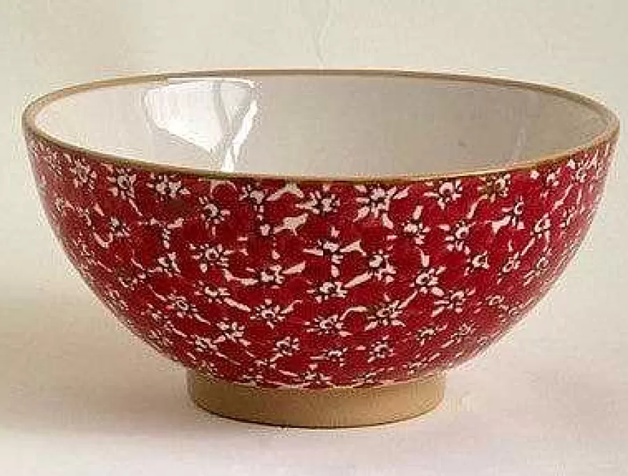 Bowls<Nicholas Mosse Vegetable Bowl Red Lawn