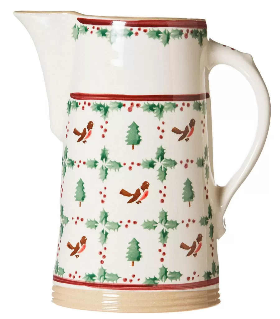 House Warming Gifts<Nicholas Mosse Xl Jug Winter Robin